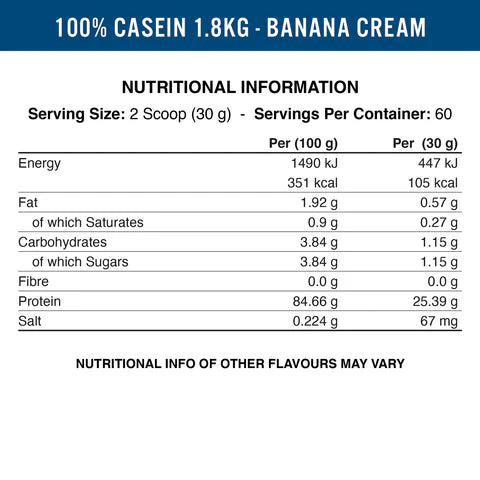 Applied Nutrition - Micellar Casein - Slow Release Proteïne - 1800g
