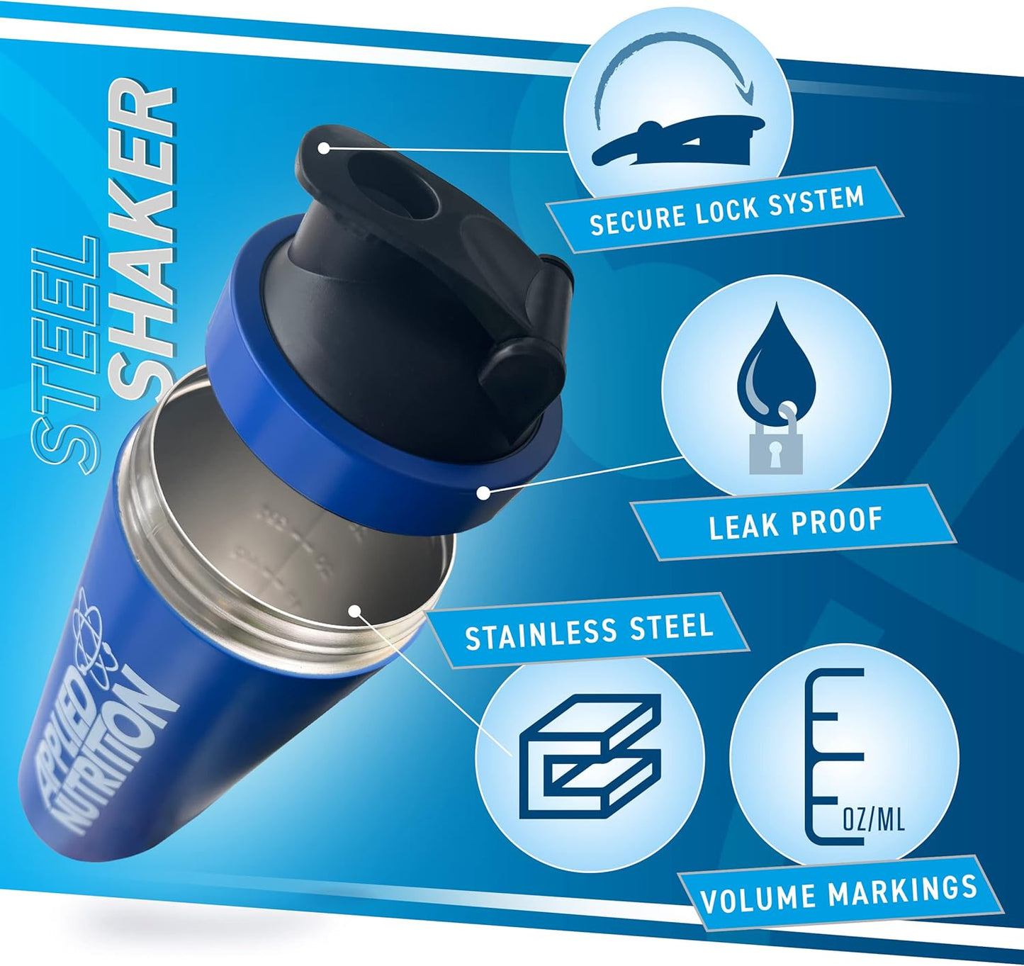 Applied Nutrition - Stahl-Shaker
