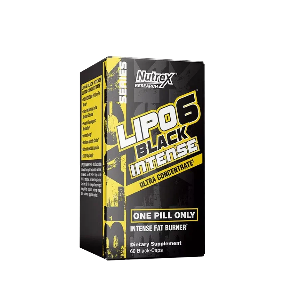 Nutrex - Lipo-6 Black UC Intense - 60 Kapseln