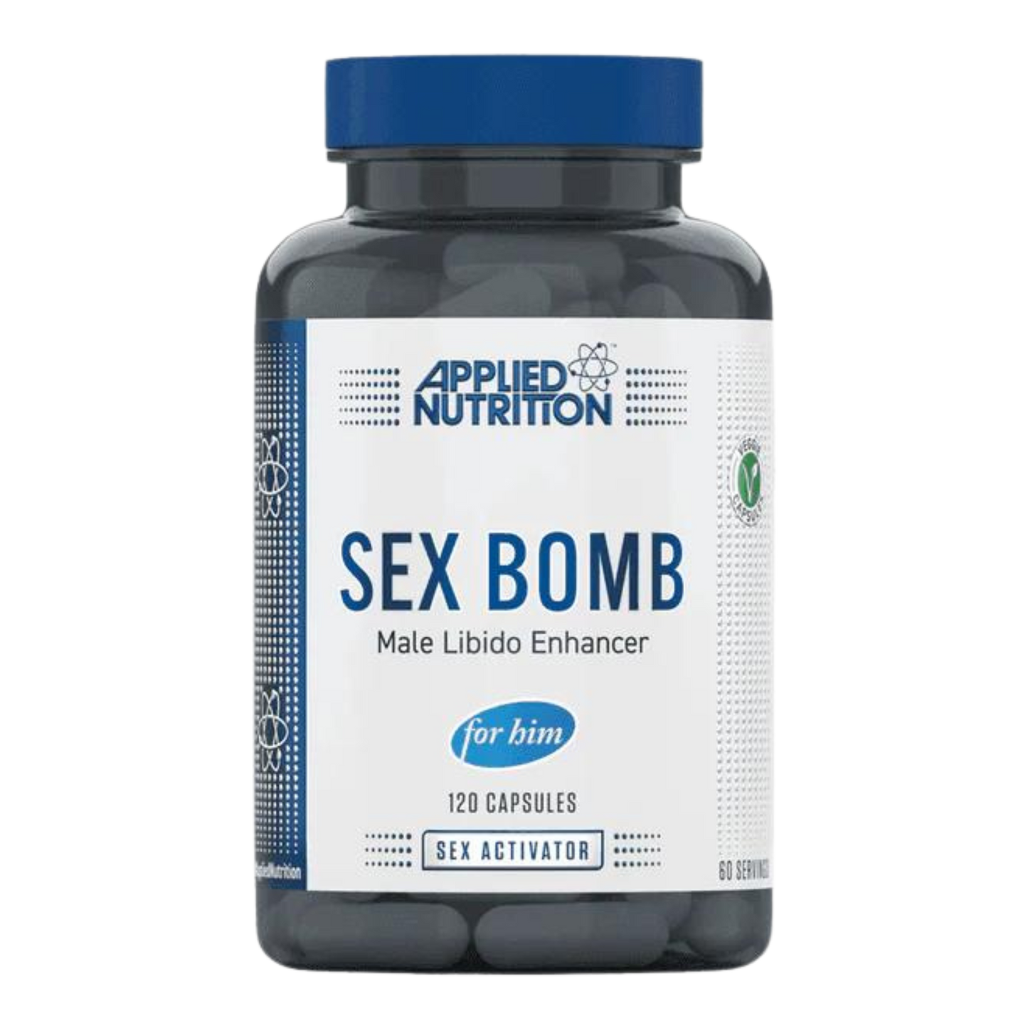 Applied Nutrition - Sex Bomb For Him - Libido Enhancer - 120 caps