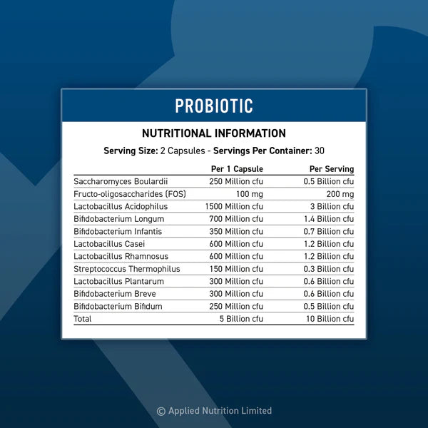 Applied Nutrition - Probiotic - 60 caps
