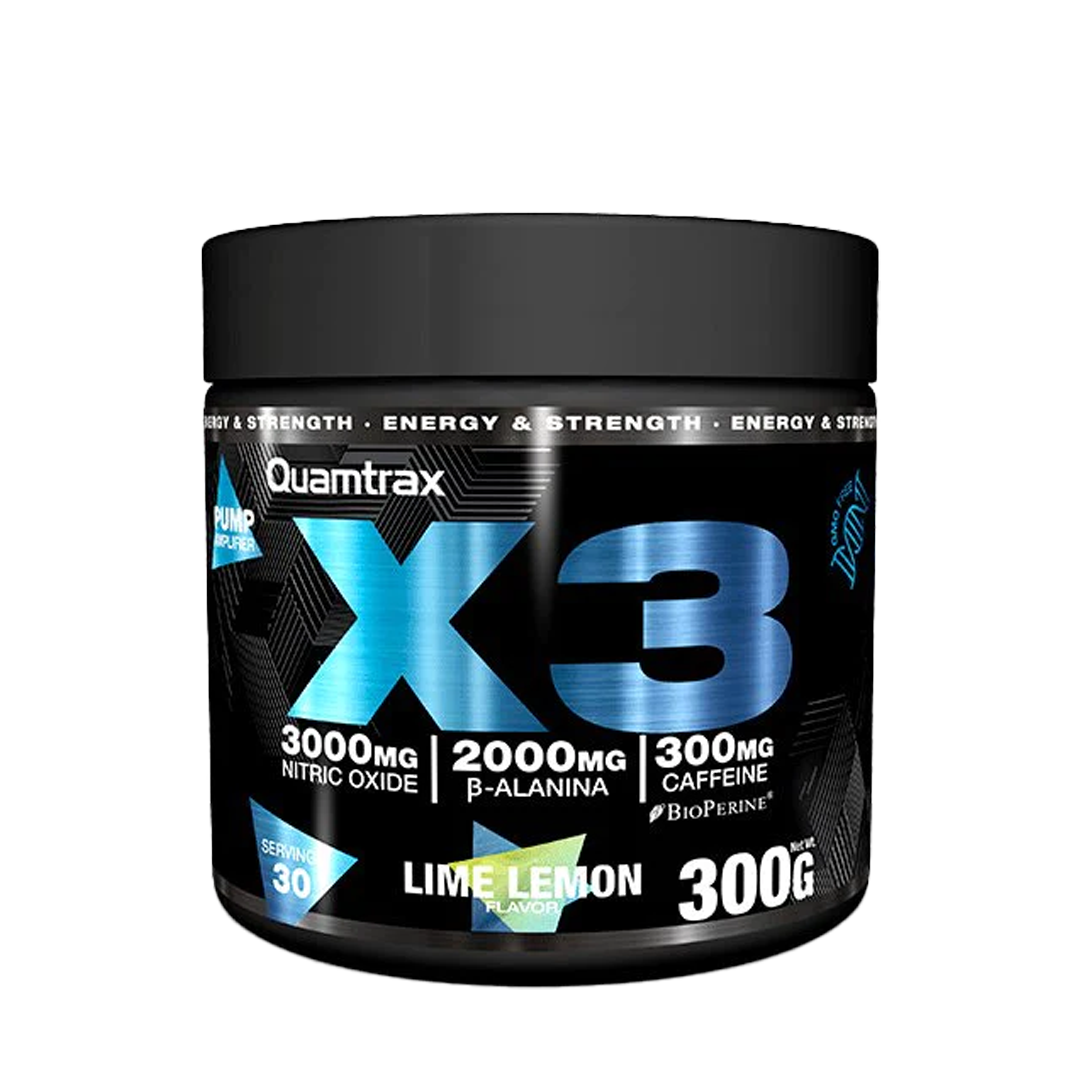 Quamtrax Nutrition - X3 Pre-Workout - 300g