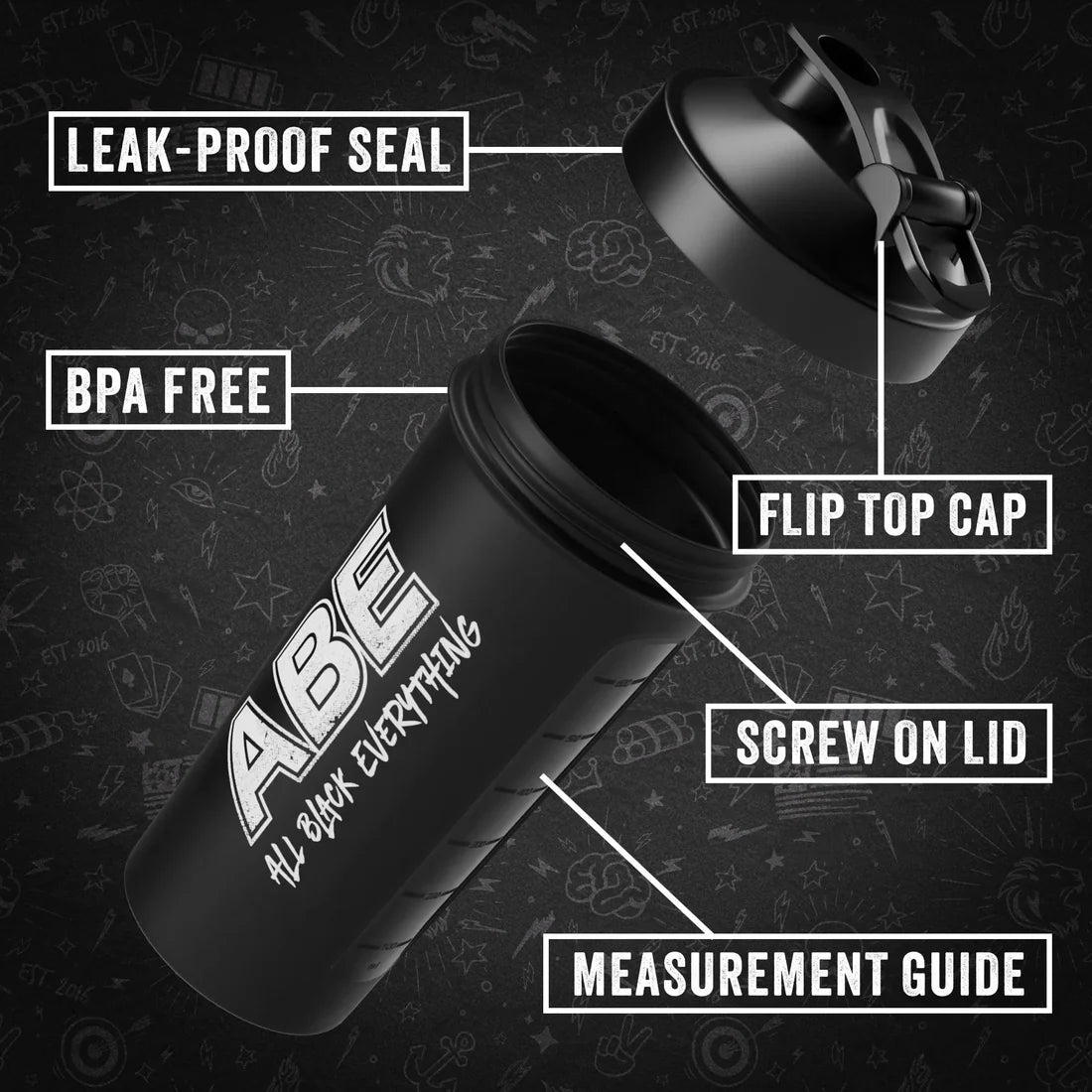 ABE shaker 700ml