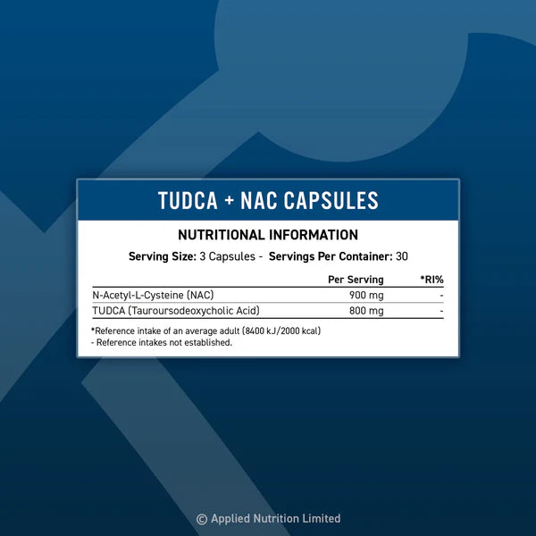 Applied Nutrition - TUDCA + NAC - 90 caps