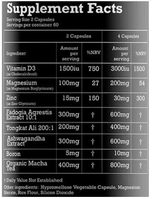 Pharma Grade - Test - 120 Caps