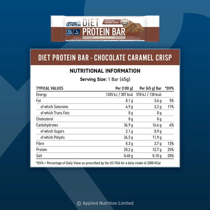 Applied Nutrition - Diät-Proteinriegel - 12x45g