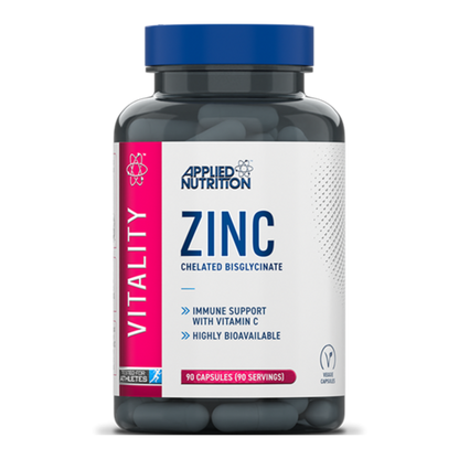 Applied Nutrition - Zinc - Chelated Bisglycinate - 90 caps