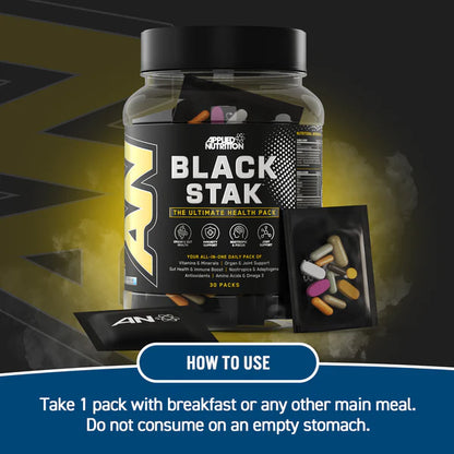 Applied Nutrition - Black Stak - 30 packs