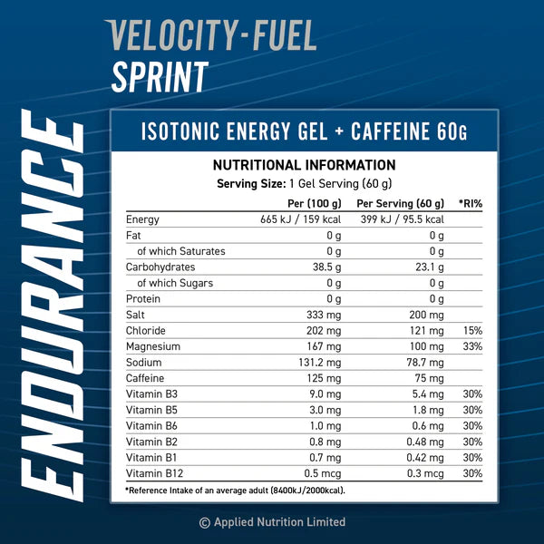 Applied Nutrition - Endurance Gel Sprint - 20x60ml