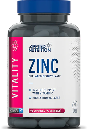 Applied Nutrition - Zinc - Chelated Bisglycinate - 90 caps
