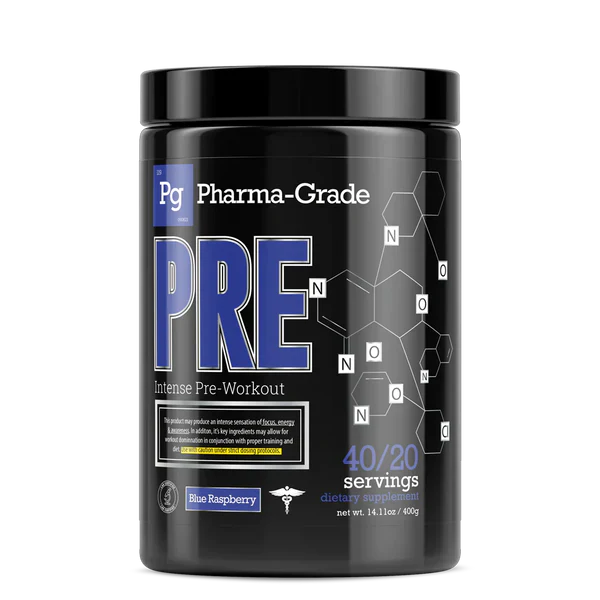 Pharma Grade - PRE - Blue Raz - 280g